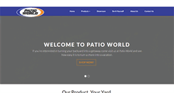 Desktop Screenshot of patioworldusa.com